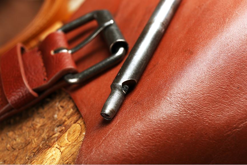 ベルト 穴開け 100均